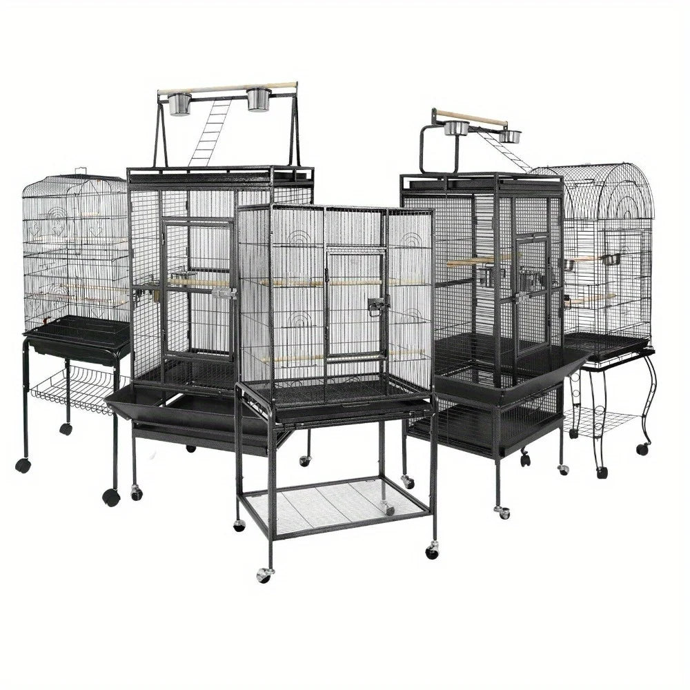 Bird cage steel top