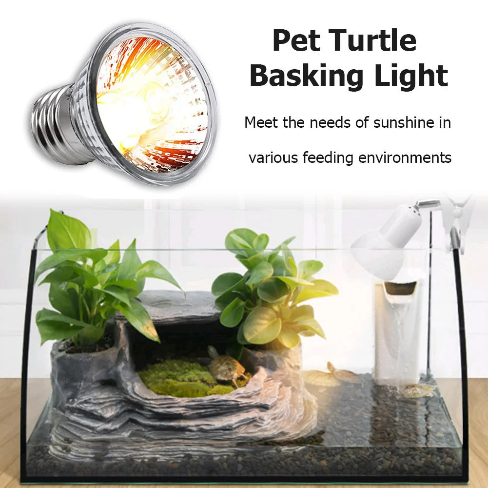 Reptile Tortoise UVA UVB Heating Lamp